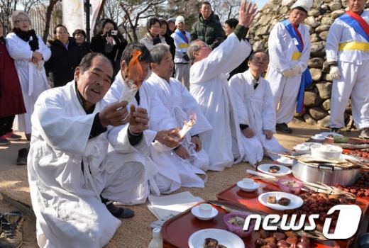 [사진]민속박물관에서 열린 정월대보름 장승제