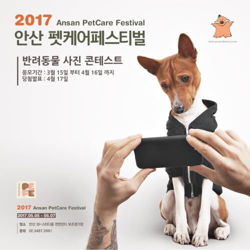 2017 안산 펫케어페스티벌, 포토 콘테스트 참가자 모집