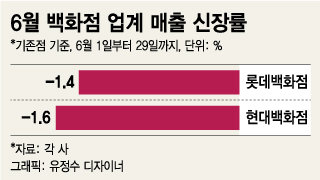 백화점 업계 '마이너스 성장' 가시화...여름세일 '총력전'