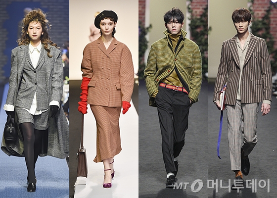 /사진=참스, 푸시버튼, 비욘드클로젯 2017 F/W 컬렉션