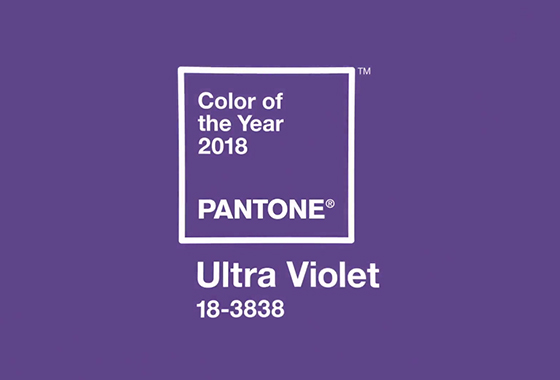 2018년의 색 '울트라 바이올렛'/사진=팬톤(Pantone)