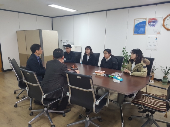 군산대 직원봉사단체 조일모, 장학금 전달식