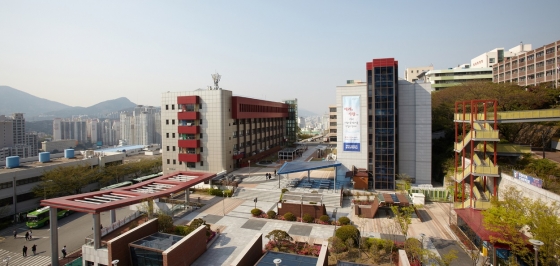 동의과학대학교 전경