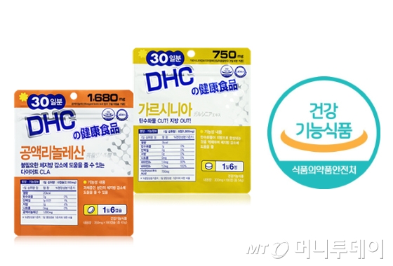 공액리놀레산, 가르시니아/사진=DHC, 식품의약품안전처