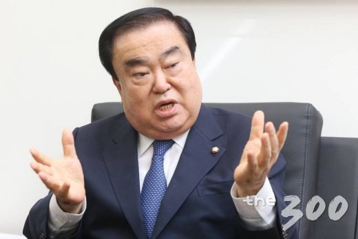 문희상 더불어민주당 국회의장 후보자 /사진=이기범 기자