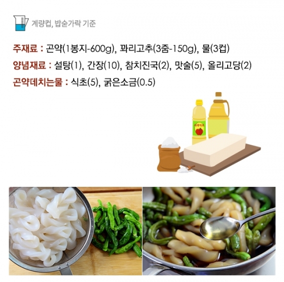 뚝딱 한끼] 저칼로리 건강 밥반찬…'곤약꽈리고추조림' - 머니투데이