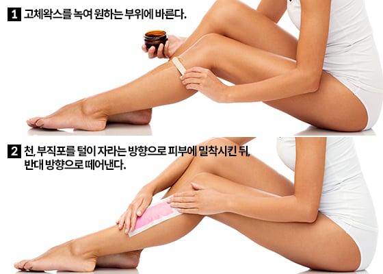 왁싱하는 모습/사진=이미지투데이