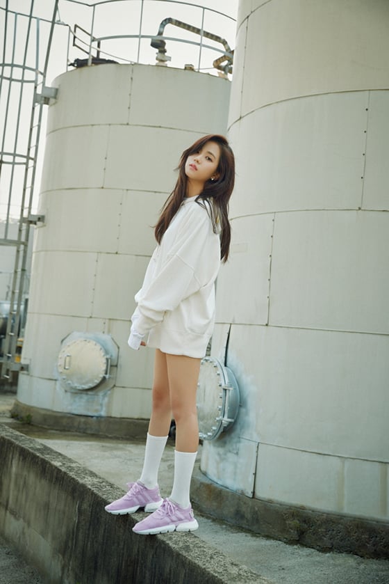 그룹 블랙핑크 지수/사진제공=아디다스