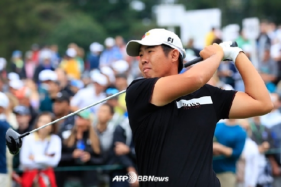 THE CJ CUP에 출전하는 안병훈. /AFPBBNews=뉴스1<br>
<br>