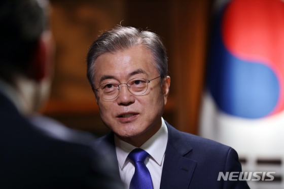 【뉴욕=뉴시스】박진희 기자 = 문재인 대통령. 2018.09.25.   pak7130@newsis.com   <저작권자ⓒ 공감언론 뉴시스통신사. 무단전재-재배포 금지.>