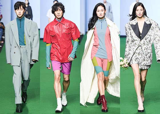 '오디너리 피플' 2019 S/S 컬렉션/사진=2019 S/S 헤라 서울패션위크