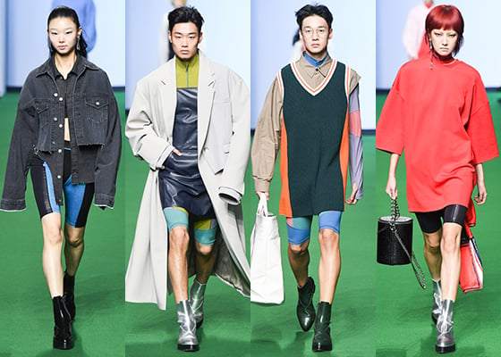 '오디너리 피플' 2019 S/S 컬렉션/사진=2019 S/S 헤라 서울패션위크