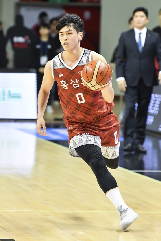 안양 KGC 루키 변준형. /사진=KBL 제공<br>
<br>