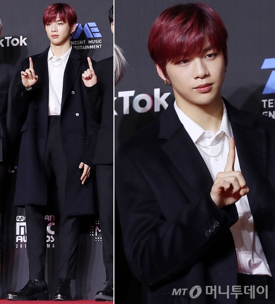 그룹 워너원 강다니엘/사진=김휘선 기자