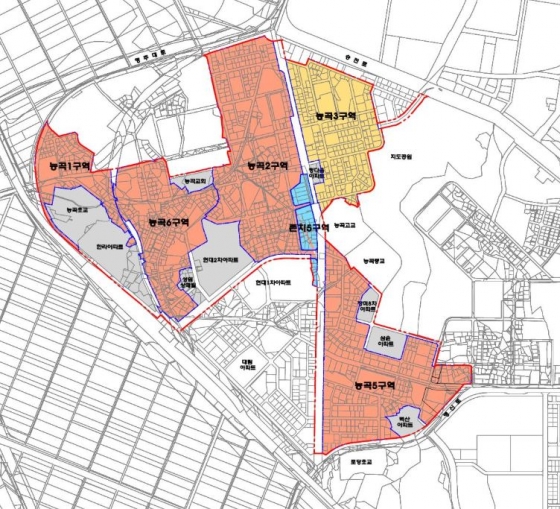 고양 능곡 재정비촉진지구 현황도/사진= 고양시