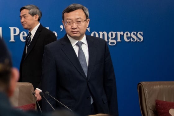 왕서우원 중국 상무부 부부장/사진=AFP