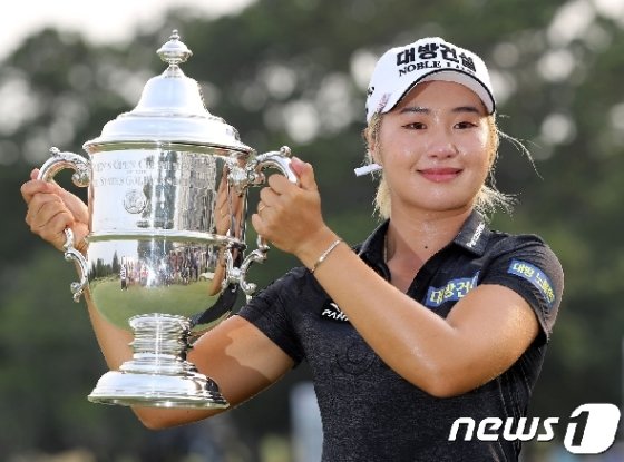 [사진] LPGA 데뷔 첫해 US여자오픈 우승한 이정미