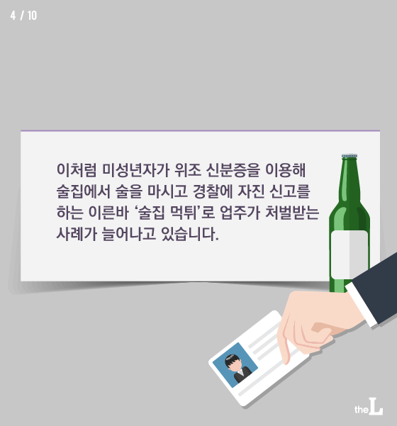 [카드뉴스] '미성년 신분증 위조' 속은 업주 구제한다