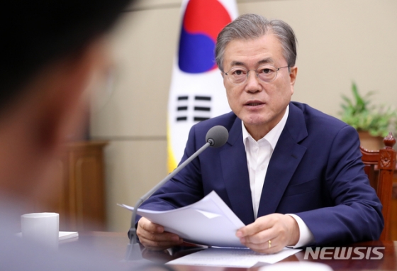 【서울=뉴시스】박진희 기자 = 문재인 대통령. 2019.07.15. pak7130@newsis.com