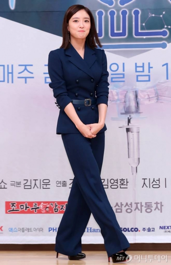 배우 이세영이 18일 오후 서울 양천구 목동 SBS에서 진행된 SBS 금토드라마 '의사 요한' 제작발표회에 참석하고 있다. / 사진=김휘선 기자