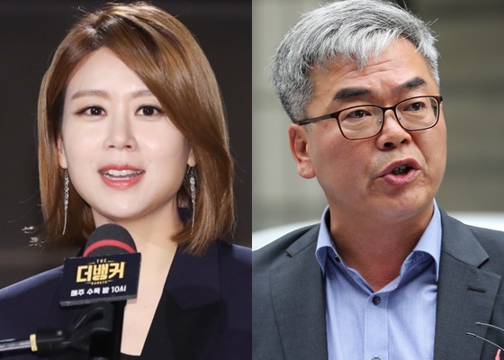 손정은 아나운서와 박훈 변호사/사진=뉴스1
