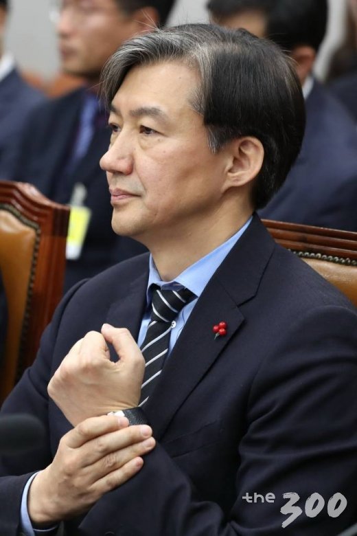 조국 청와대 민정수석 /사진=이기범 기자