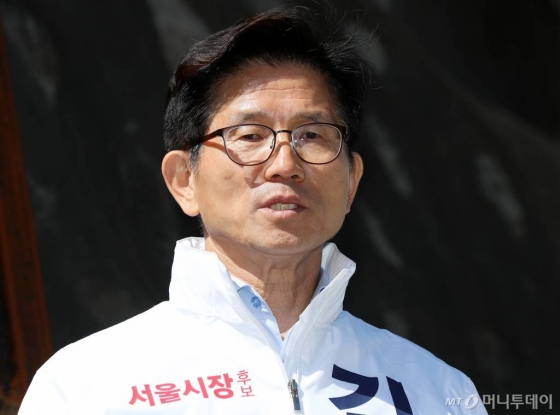 김문수 전 경기도지사/사진=홍봉진 기자