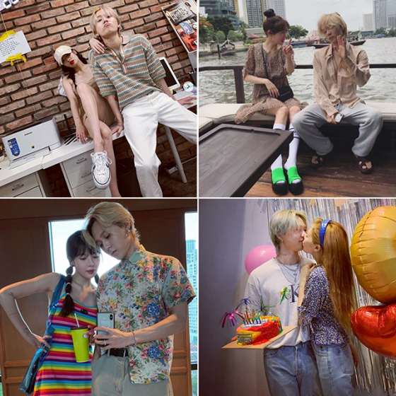 /사진=현아, 이던 인스타그램