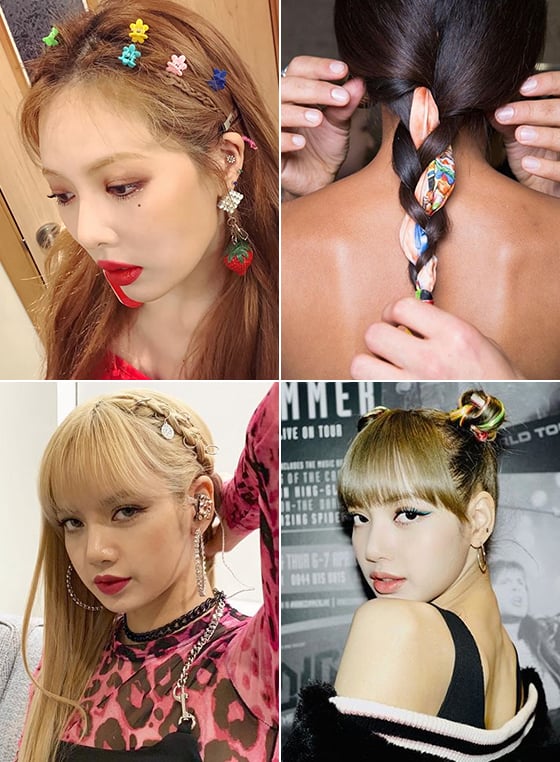 /사진=현아, 스텔라 장, 블랙핑크 리사 인스타그램