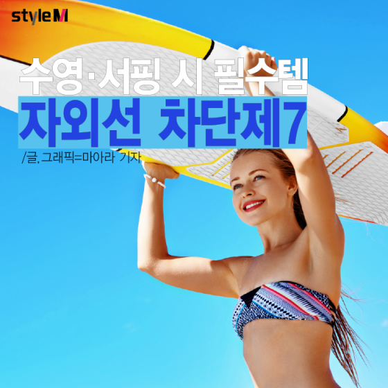 [카드뉴스] 해수욕·서핑 시 꼭 필요한 '자외선 차단제' 7