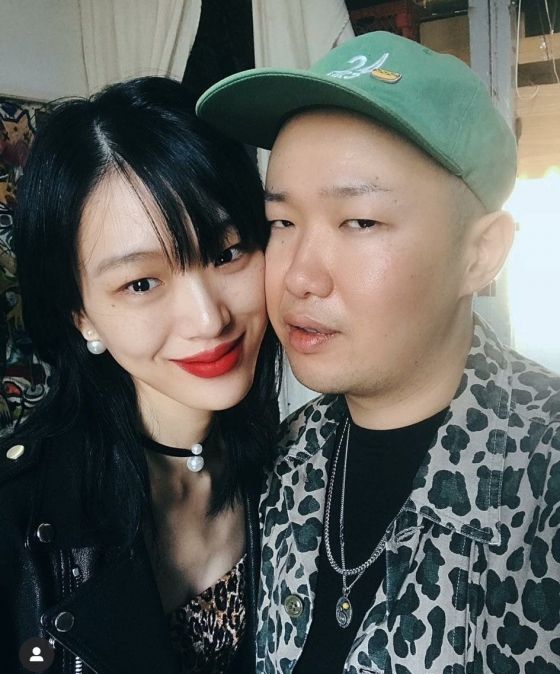 모델 최소라와 포토그래퍼 이코베/사진=이코베 인스타그램
