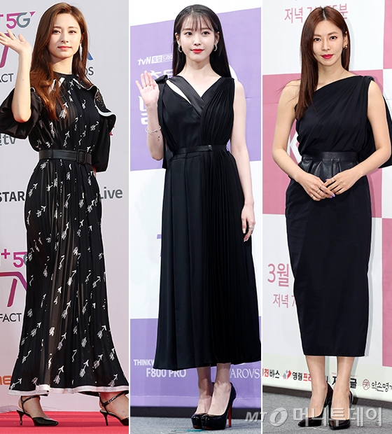 그룹 트와이스 쯔위, 가수 겸 배우 아이유, 배우 김소연/사진=머니투데이 DB