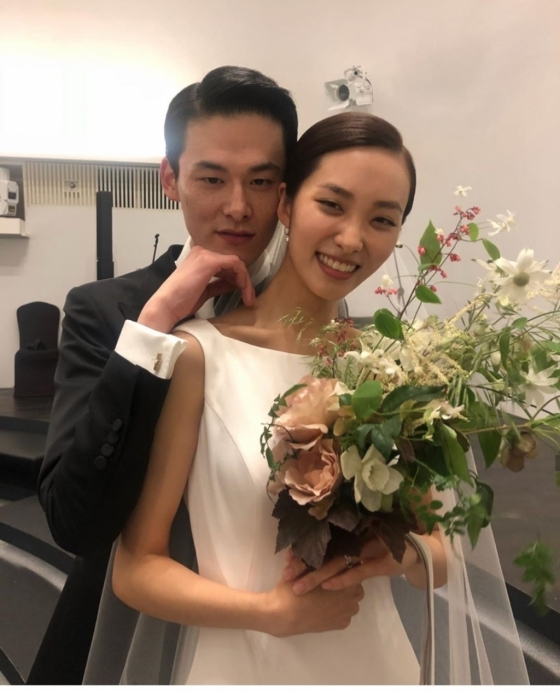 모델 김원중-곽지영 부부/사진=곽지영 인스타그램