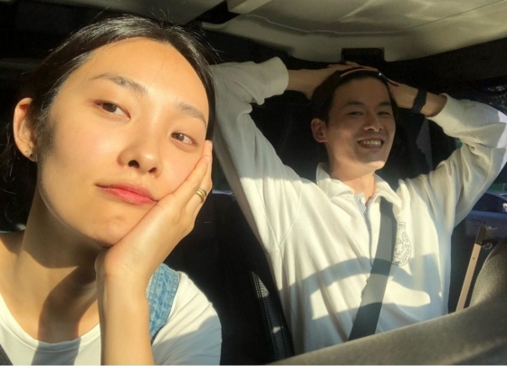 모델 곽지영-김원중 부부/사진=곽지영 인스타그램