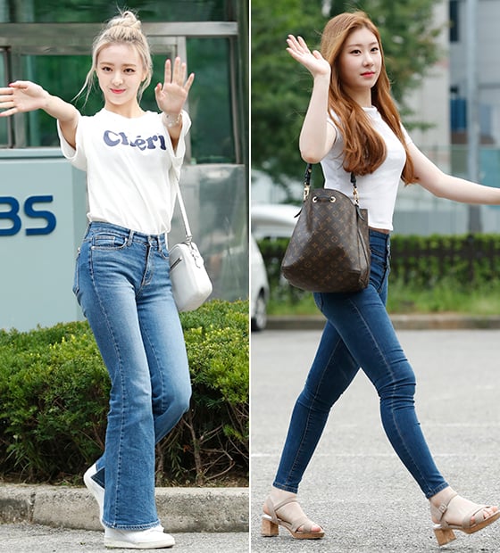 그룹 있지 유나·채령/사진=뉴스1