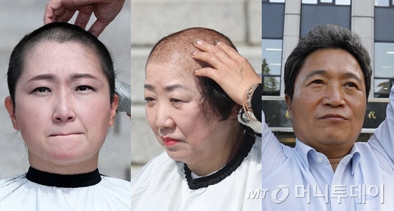 '반(反) 조국 투쟁'에 동참한 야권 인사들. 왼쪽부터 이언주 무소속 의원, 박인숙 자유한국당 의원, 이학재 한국당 의원./사진=머니투데이DB, 뉴스1