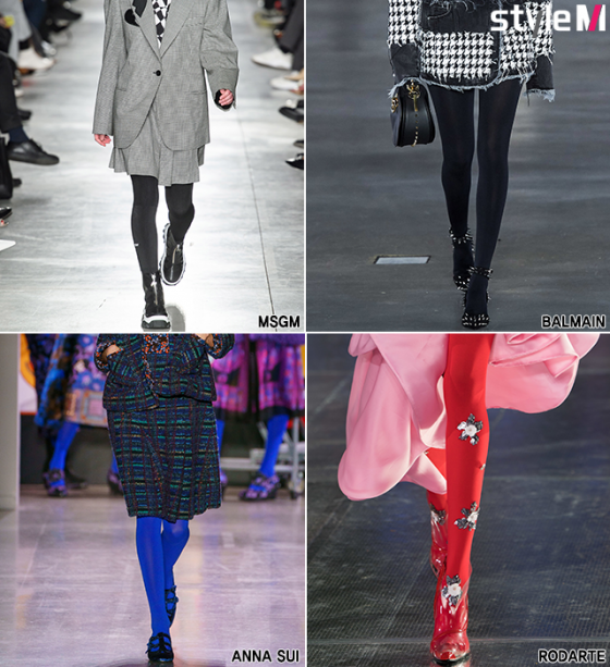 /사진=엠에스지엠, 발망, 안나수이, 로다테 2019 F/W 컬렉션
