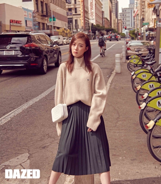 배우 이세영/사진제공=라코스테