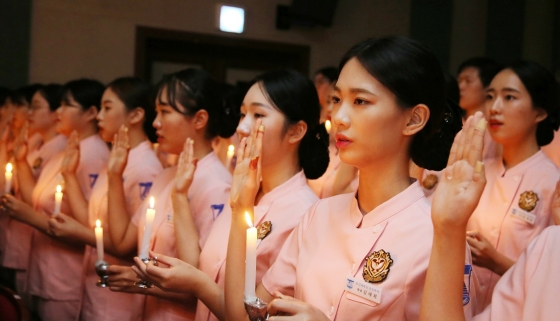 동신대 간호학과, 제22회 나이팅게일 선서식