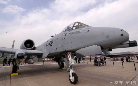 [사진]날렵한 지상공격기 A-10