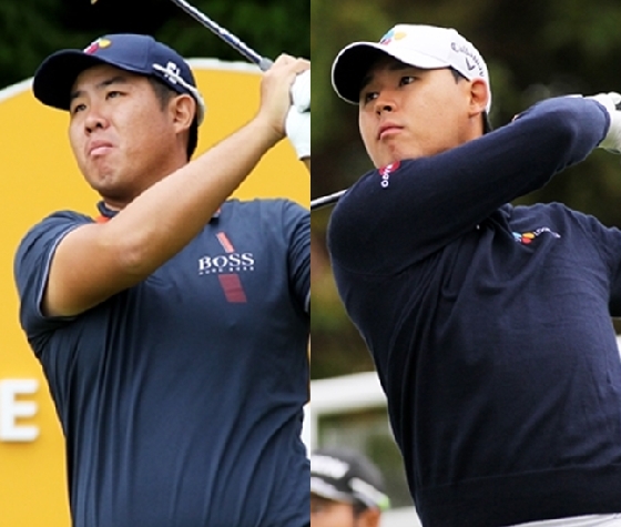 안병훈-김시우./사진=JNA GOLF