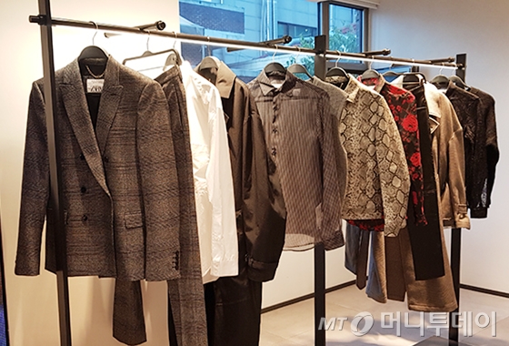ÀÚ¶ó 2019 F/W ³²¼ºº¹ Ä·ÆäÀÎ Ä÷º¼Ç/»çÁø=ÀÌÀº ±âÀÚ