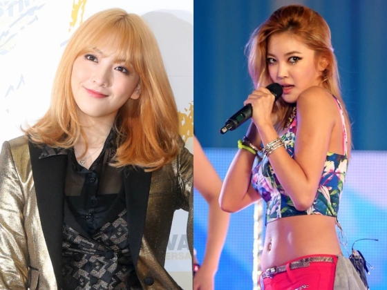 왼쪽부터 가수 겸 배우 강지영, 가수 김윤지/사진=최부석 기자, 이기범 기자