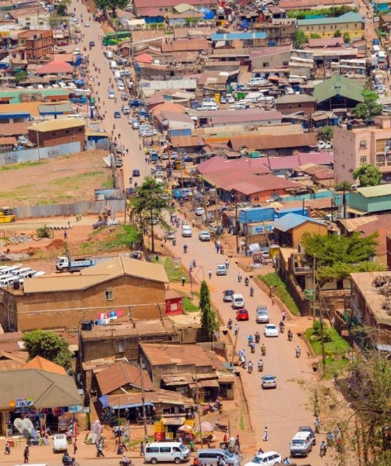 우간다 수도 캄팔라 전경 /사진=알자지라 방송 인스타그램