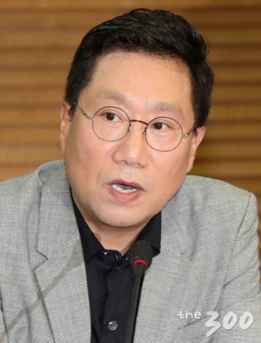 더불어민주당 양정철 민주연구원장이 13일 오후 서울 여의도 국회 의원회관에서 열린 일본의 수출규제 대응 경제정책 간담회에서 발언하고 있다./사진=홍봉진 기자