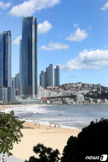 부산 해운대 일대/사진= 뉴스`