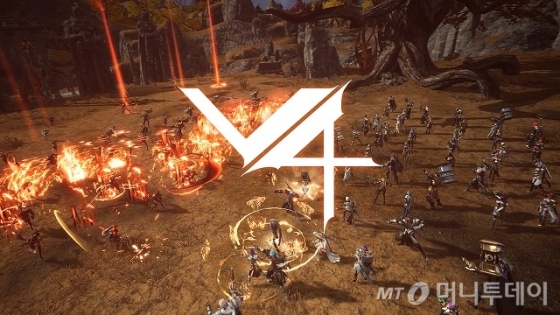 넥슨의 모바일 MMORPG 'V4'/사진=넥슨