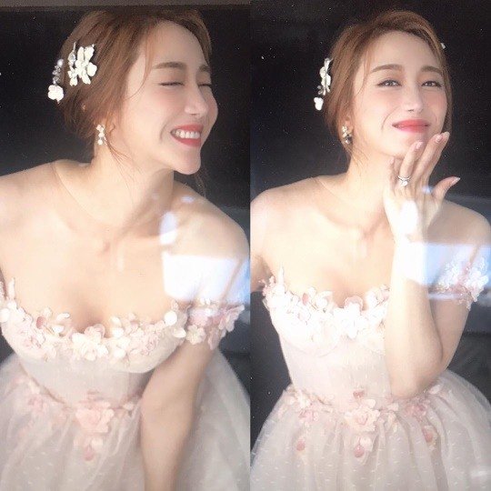 아이돌 그룹 천상지희의 멤버 선데이가 지난 7일 자신의 인스타그램을 통해 결혼 소식을 전했다./사진=선데이 인스타그램 캡처