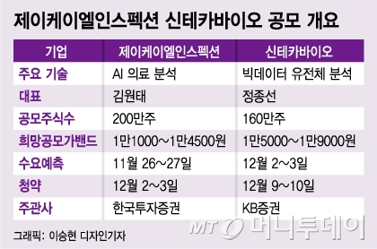 의료 AI 제이엘케이·신테카 바이오 침체 뚫을까