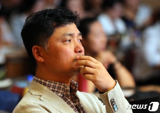 김범수 카카오이사회 의장. © News1 구윤성 기자